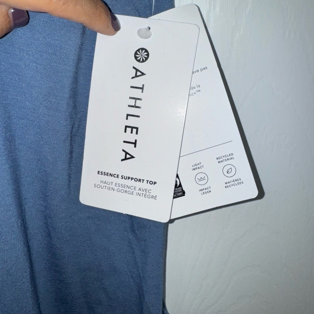 Athleta Essence Support top size medium NWT - Picture 5 of 11